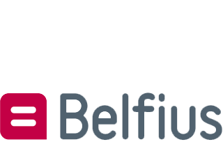 Belfius logo, een Belgische bank en verzekeraar