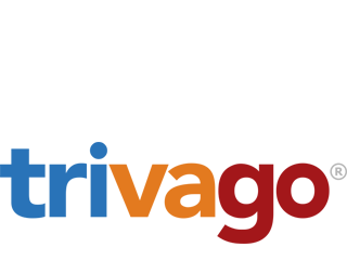 Trivago logo, wereldwijde hotelzoekmachine en reisplatform