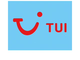 TUI logo, reisorganisatie en vakantiediensten