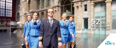 videoproductie online commercial KLM
